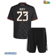 Bayern Munich Sacha Boey #23 Tredjedraktsett Barn 2025-26 Kortermet (+ Korte bukser)